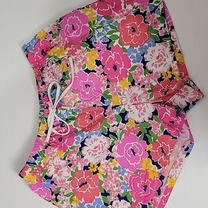 KATE SPADE FLORAL LOUNGE PAJAMA SHORTS SIZE MEDIUM